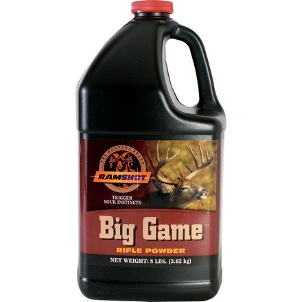 Ramshot Big Game Smokeless Rifle Powder (8 Lbs) Ramshot Big Game Smokeless Rifle Powder (8 Lbs)
