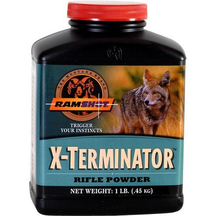 Ramshot X-Terminator Smokeless Rifle Powder (1 Lb) Ramshot X-Terminator Smokeless Rifle Powder (1 Lb)