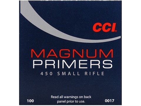 CCI Small Rifle Magnum Primers #450 Box of 1000 - Blemished