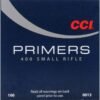 CCI Small Rifle Primers #400 Box of 1000 (10 Trays of 100)