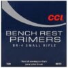CCI Small Rifle Bench Rest Primers #BR4 Box of 1000 (10 Trays of 100)