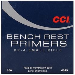 CCI Small Rifle Bench Rest Primers #BR4 Box of 1000 (10 Trays of 100)